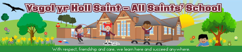 All Saints' School uniform is supplied by Ourschoolwear of Wrexham