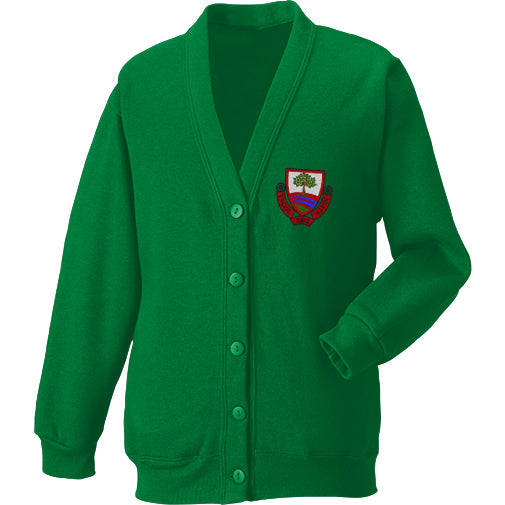 Ysgol Bro Alun Cardigans are supplied by Ourschoolwear of Wresam