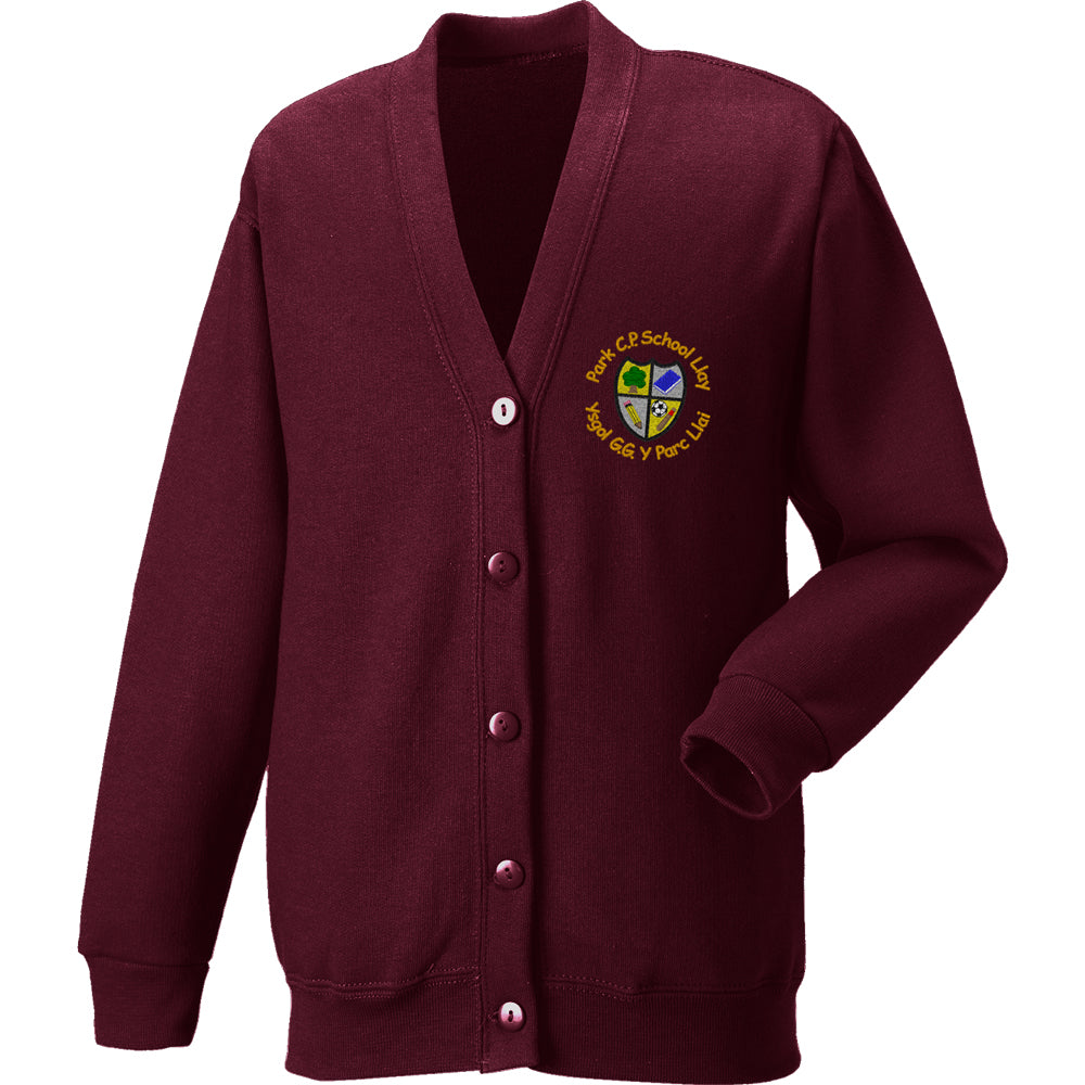 All Park CP School Cardigans are supplied by ourschoolwear of Wrexham
