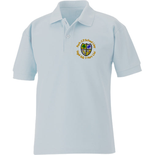 Park CP School Polo Shirts are supplied by ourschoolwear of Wrexham