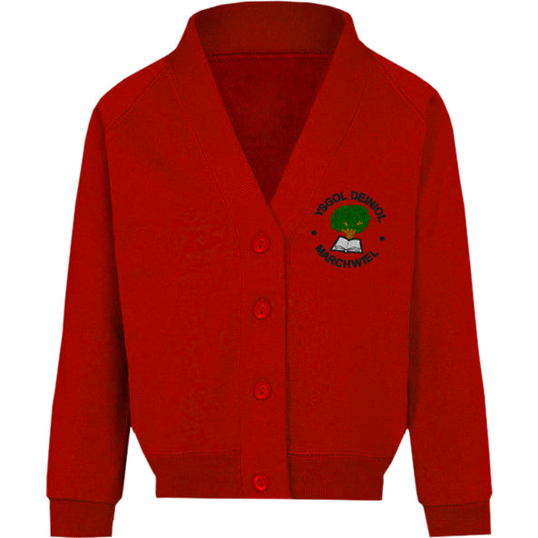 Ysgol Deiniol Cardigans are supplied by Ourschoolwear of Wrexham