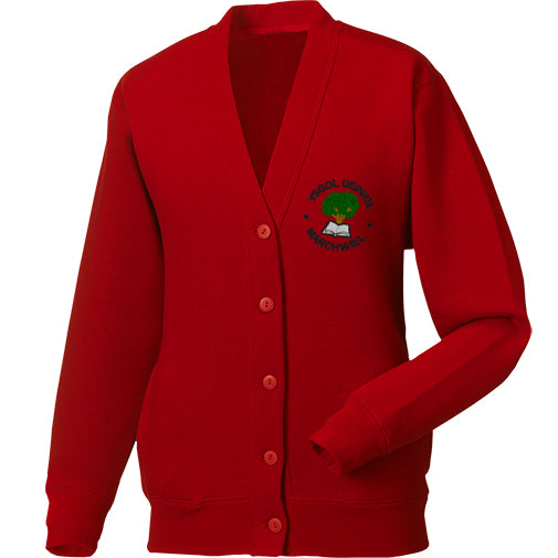 Ysgol Deiniol Cardigans are supplied by ourschoolwear of Wrexham