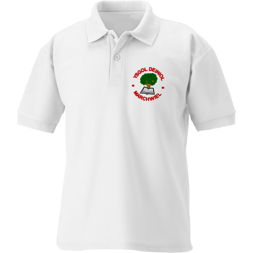 Ysgol Deiniol Polo Shirts are supplied by ourschoolwear of Wrexham
