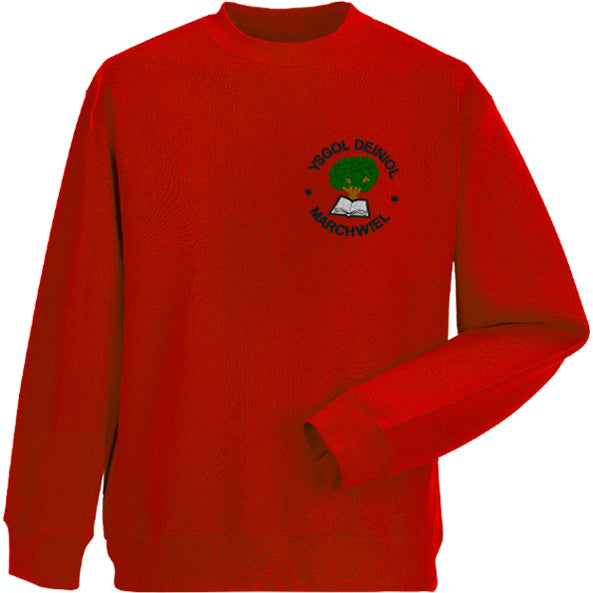 Ysgol Deiniol Sweaters are supplied by Ourschoolwear of Wrexham