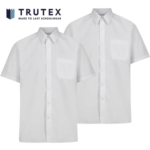 
                  
                    Trutex Twin Pack boys shirts are supplied by ourschoolwear of Wrexham
                  
                