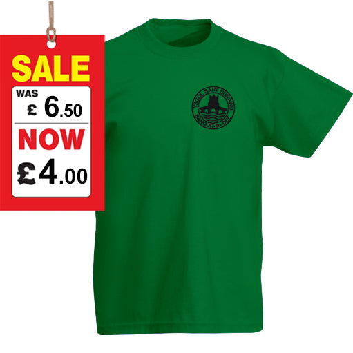 St. Dunawd PE Set with Green T-Shirt