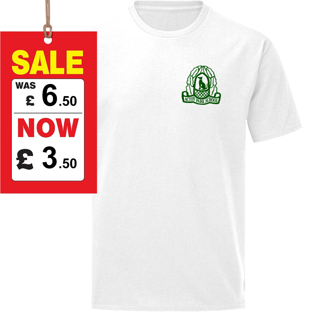 Acton Park T-Shirt supplied by ourschoolwear of Wrexham