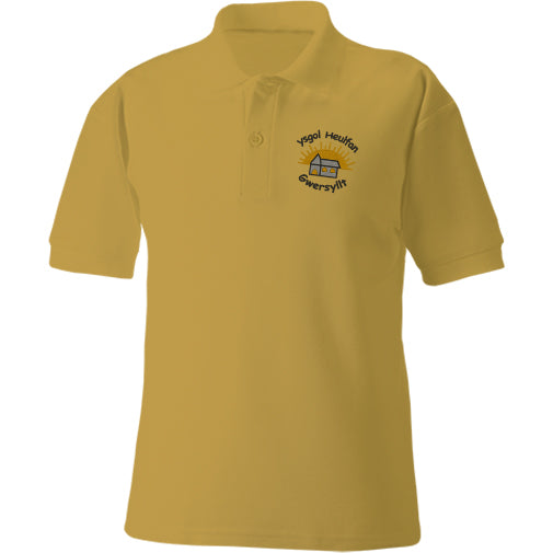 Ysgol Heulfan Polo Shirts are supplied by ourschoolwear of Wrexham