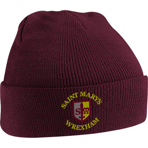 St. Mary's Wrexham Knitted Hat