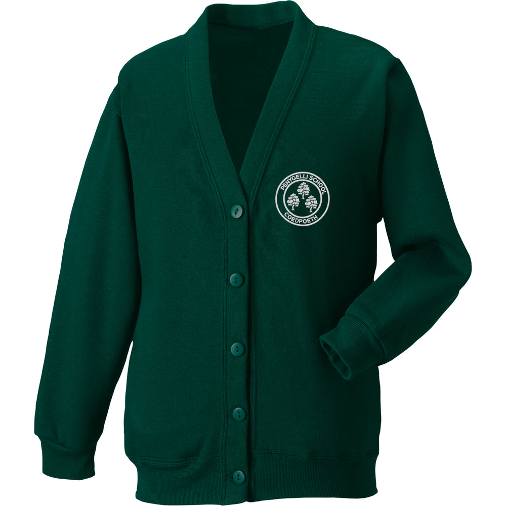 Ysgol Penygelli Cardigans are supplied by Ourschoolwear of Wrexham