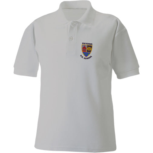 Victoria School Polo Shirts are supplied by ourschoolwear of Wrexham