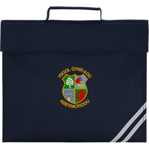 Abermorddu School Bookbag supplied by ourschoolwear of Wrexham