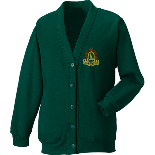 Acton Park School Cardigans are supplied by ourschoolwear of Wrexham