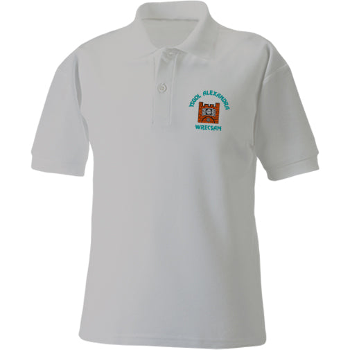 Alexandra School Polo Shirts are supplied by ourschoolwear of Wrexham