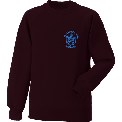 All Saints' School Sweaters are supplied by ourschoolwear of Wrexham