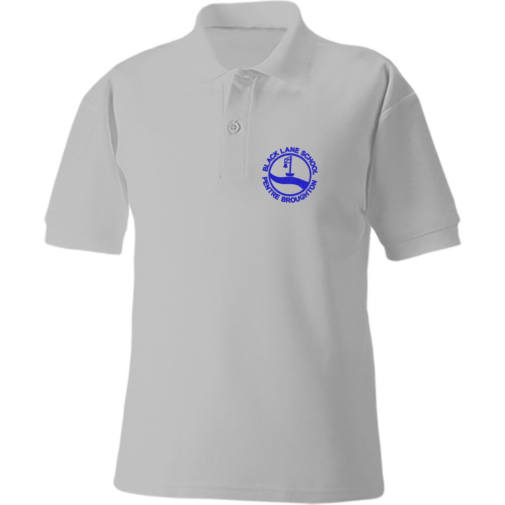 Black Lane School Polo Shirts are supplied by ourschoolwear of Wrexham