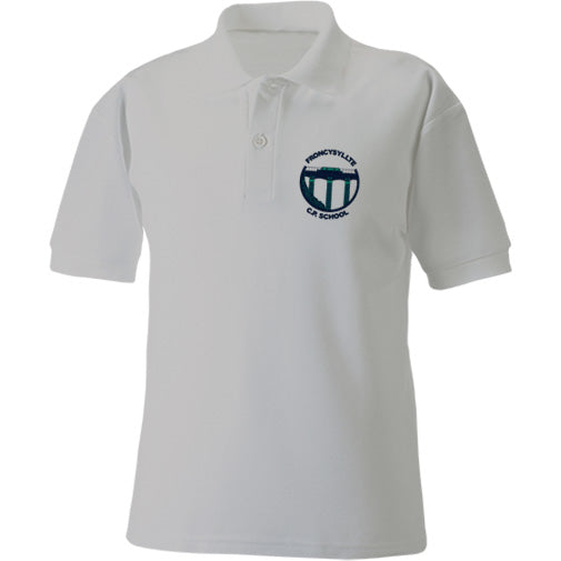 
                  
                    Froncysyllte School polos supplied by ourschoolwear of Wrexham
                  
                