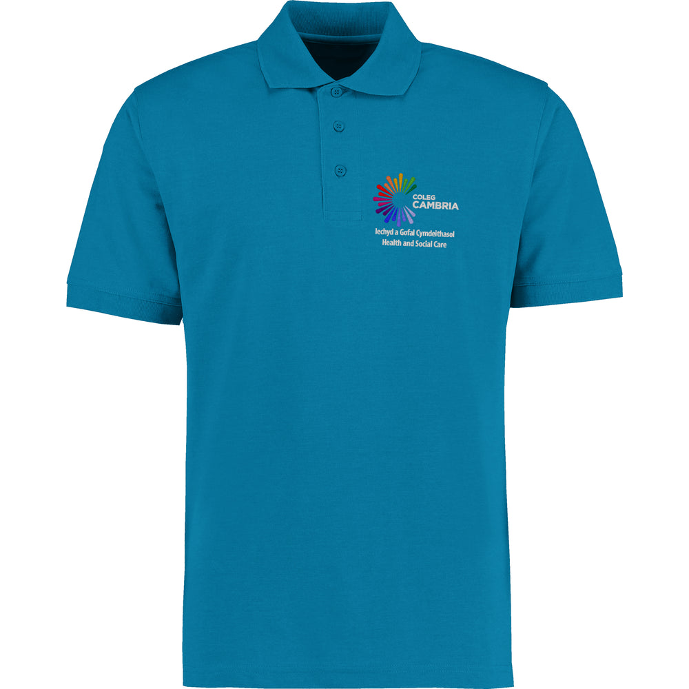 Coleg Cambria polo shirts are supplied by ourschoolwear of Wrexham