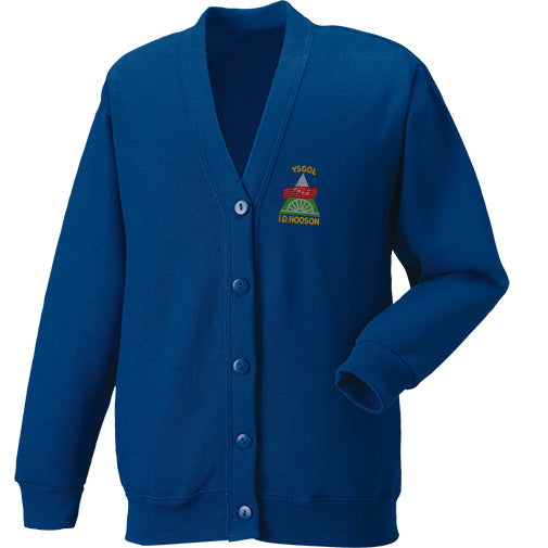 Ysgol I.D.Hooson School Cardigans supplied by ourschoolwear of Wrexham