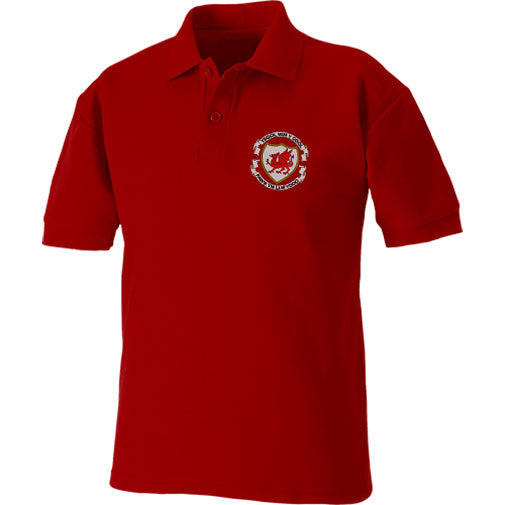 Ysgol Min y Ddol Polo Shirts are supplied by ourschoolwear of Wrexham