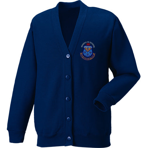 Minera School Cardigans are supplied by ourschoolwear of Wrexham
