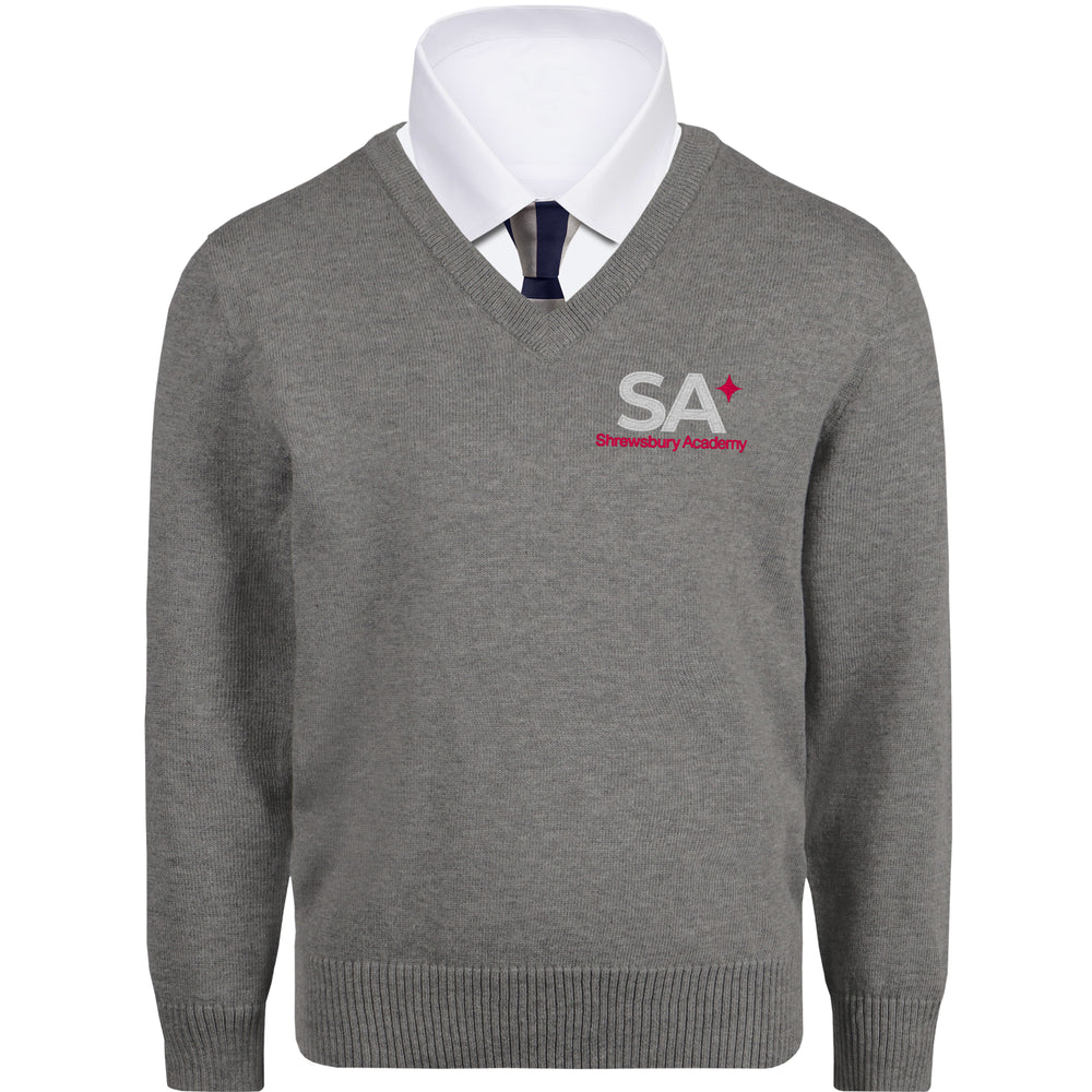 Shrewsbury Academy School Sweater supplied by ourschoolwear of Wrexham