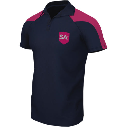 Shrewsbury Academy PE Polo supplied by ourschoolwear of Wrexham