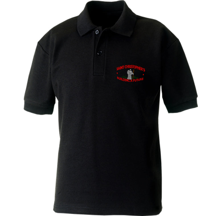 
                  
                    St Christopher's Wrexham Black Polo Shirt
                  
                