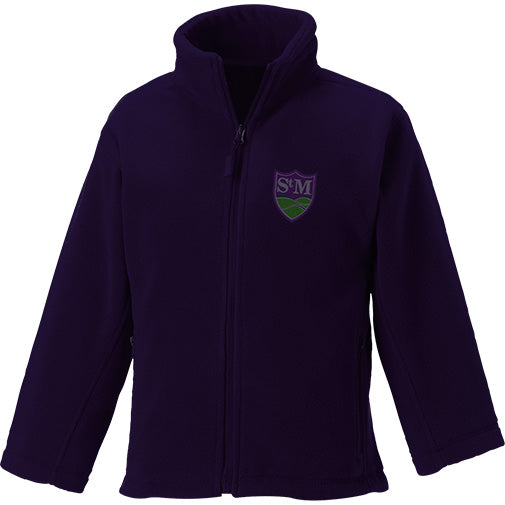 St. Martin's Purple Fleece Jacket