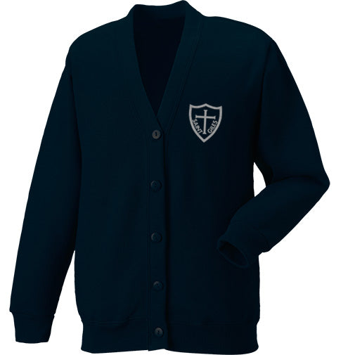 St.Giles' School Cardigans are supplied by ourschoolwear of Wrexham