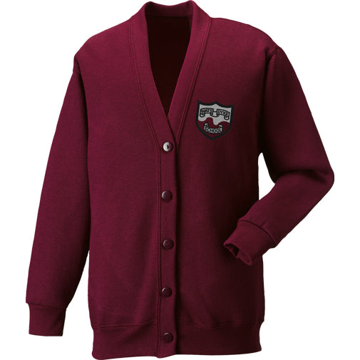 Wat's Dyke Cardigans are supplied by ourschoolwear of Wrexham