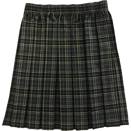 Black and white kilt skirt best sale