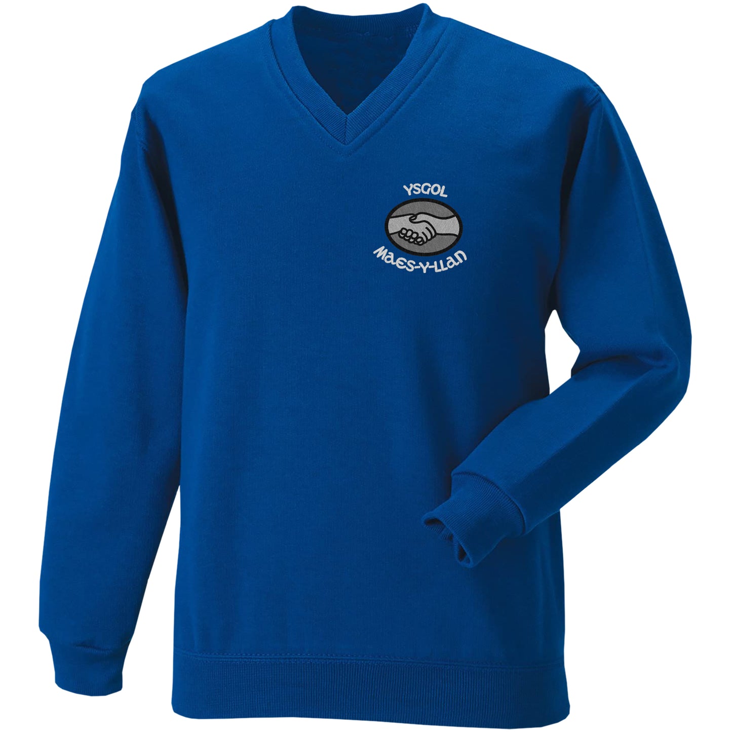 Ysgol Maes-y-Llan  Sweaters are supplied by Ourschoolwear of Wrexham