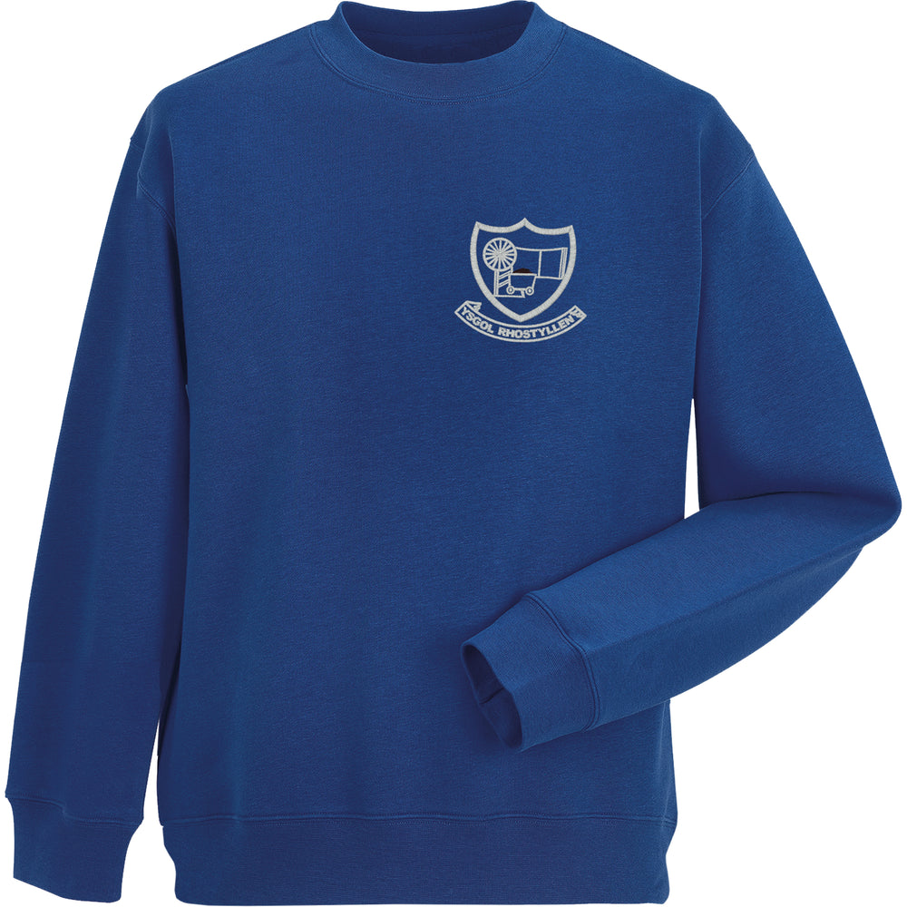 Ysgol Rhostyllen Sweaters are supplied by ourschoolwear of Wrexham