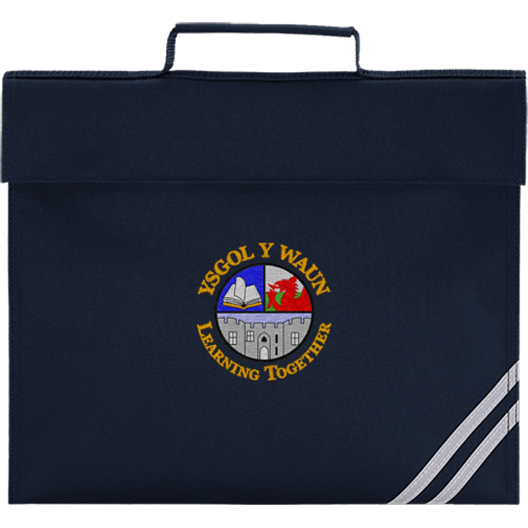 Ysgol Y Waun School Bookbags are supplied by ourschoolwear of Wrexham